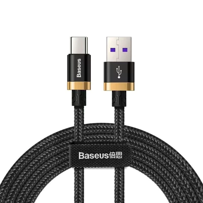 9新 Baseus/倍思 苹果华为耐用编织typec数据线适用手机充电1米
