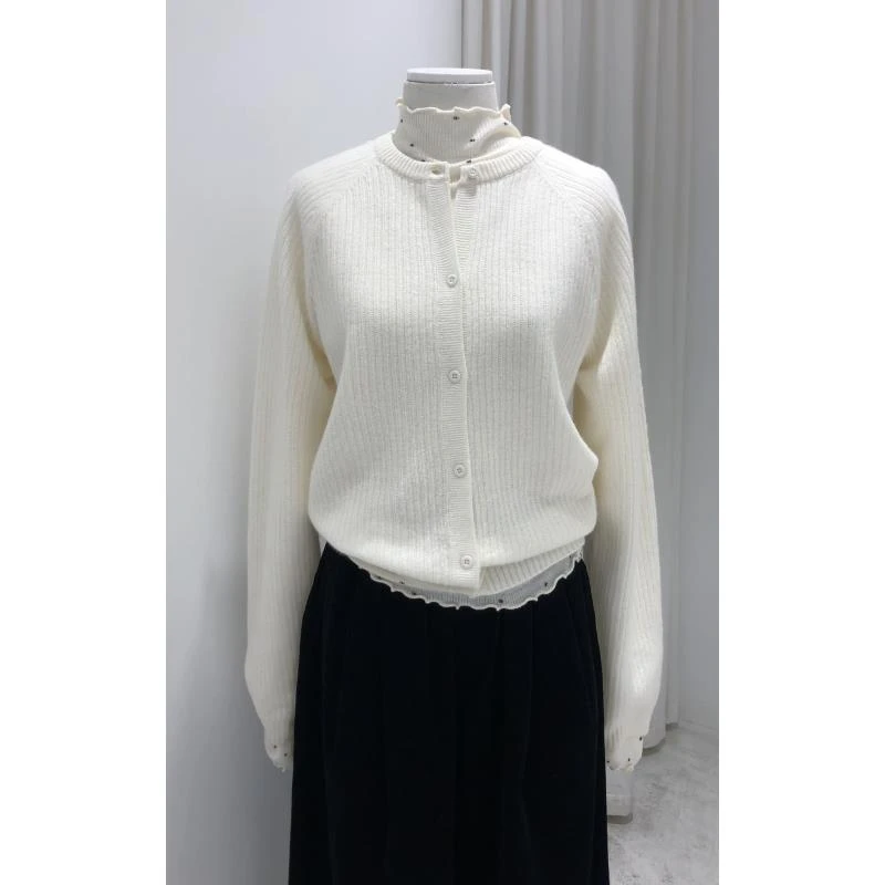 韩国欧巴家纯羊毛针织开衫129