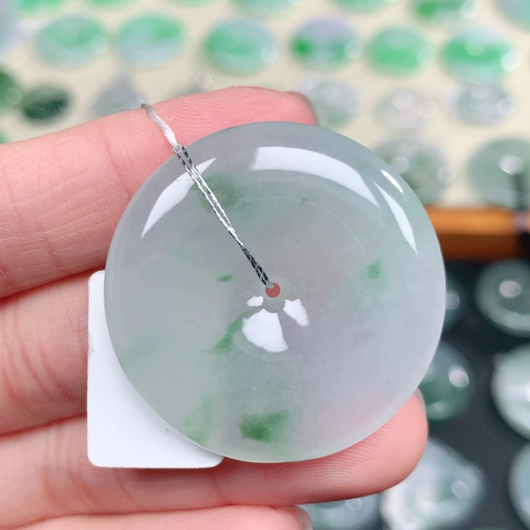 翡翠未镶嵌颈饰34.6-5.6