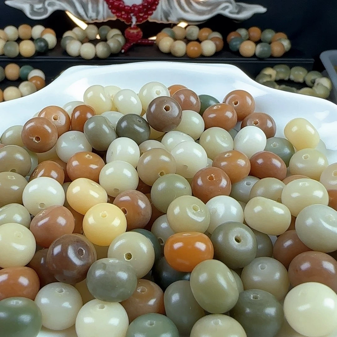 菩提根/象牙果吊坠卡12多宝算盘100颗➕20颗