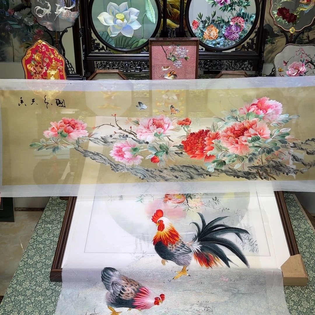 刺绣刺绣工艺精湛独特设计理念新颖