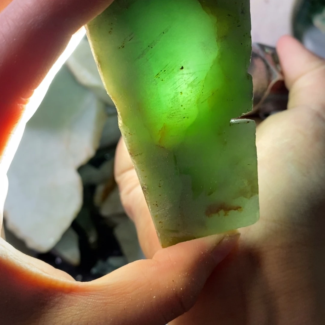 颈饰未镶嵌翡翠天然翡翠