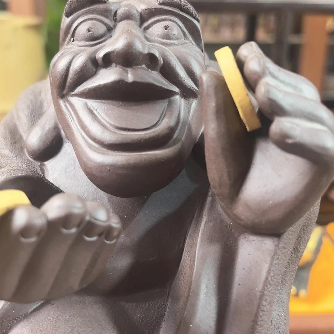 紫砂茶宠有钱真好