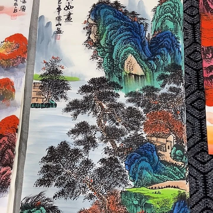 小周画廊的直播间