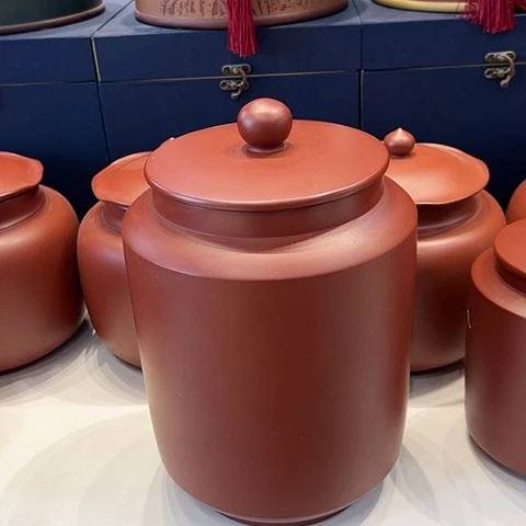 【闪购商品】紫砂茶叶罐海*城