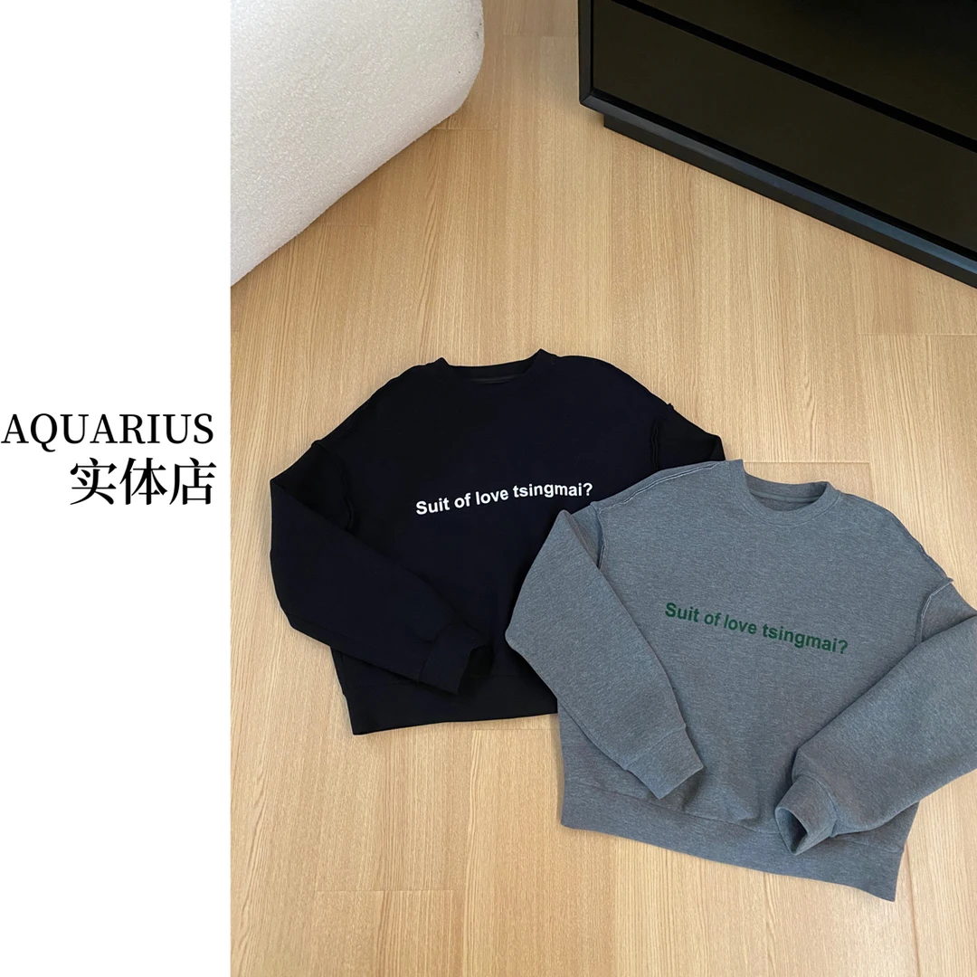 【AQUARIUS 】（欧货原单）字母卫衣373