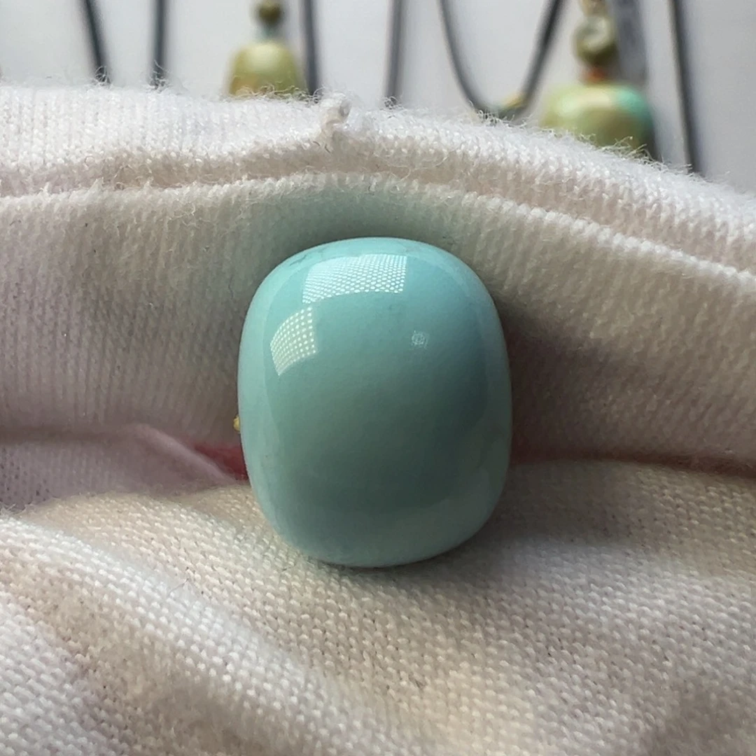 绿松石未镶嵌 配饰直径12.7