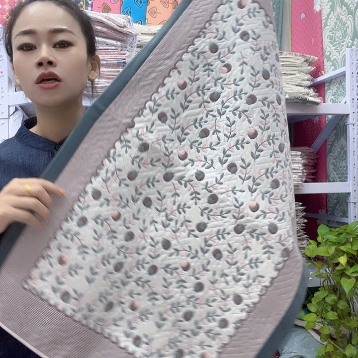 棉灰色小樱桃纯棉