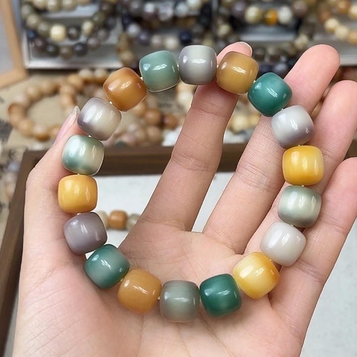 菩提根/象牙果手串卡13干磨正桶B1茶颜悦色