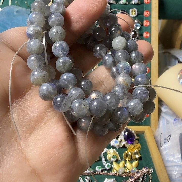 未镶嵌手链月光石