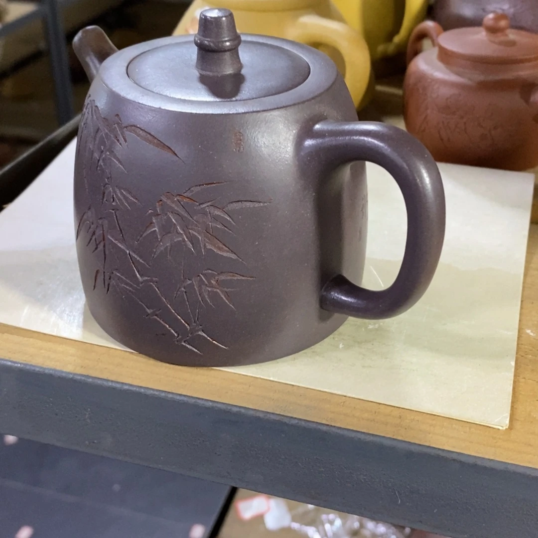 茶壶紫砂原矿手工123