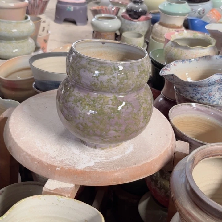 瓷片口10高14 景德镇陶瓷瑕