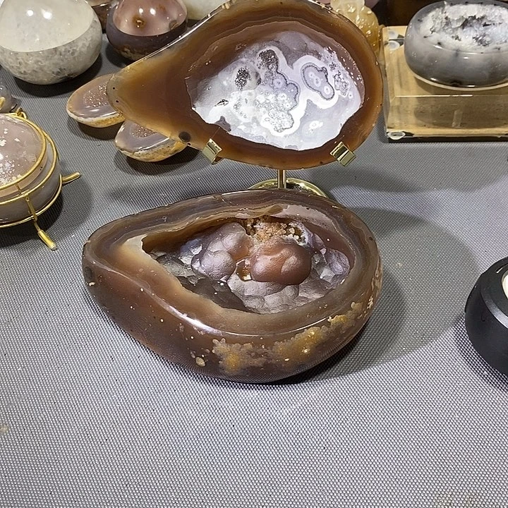 水晶摆件未镶嵌聚宝盆