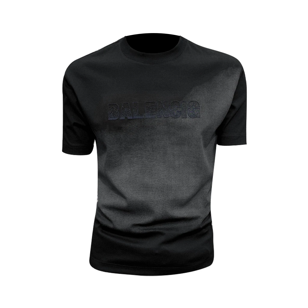 HAMOLENA潮流百搭短袖t恤男士夏季男款休闲圆领半袖时尚潮牌体恤