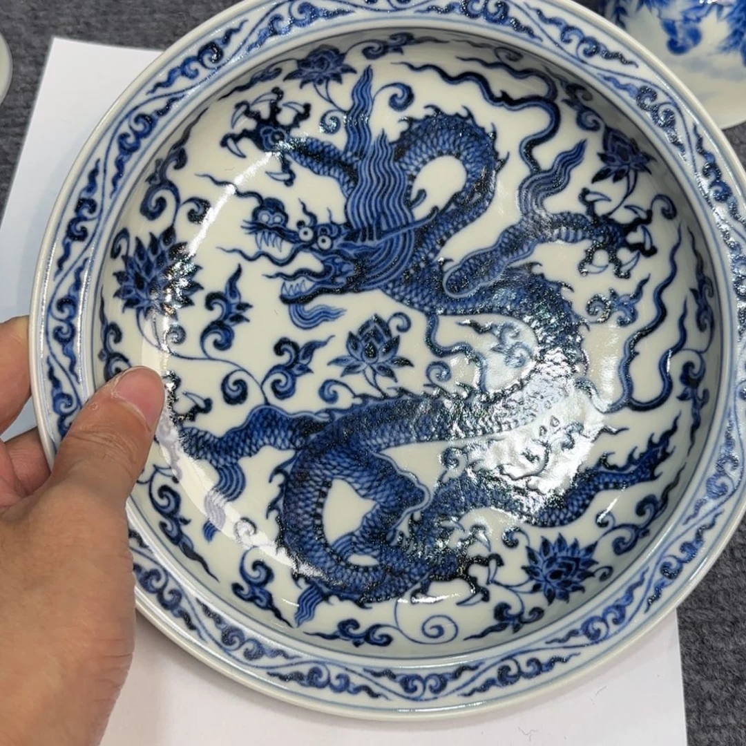 瓷杯子当代仿古精品全手工