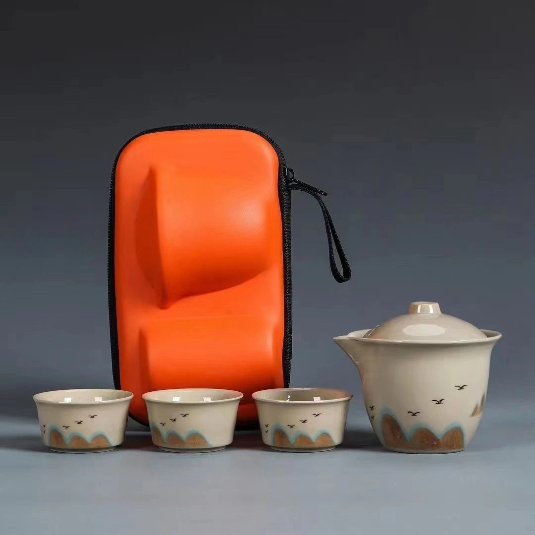 G1053-麦芽黄远山一壶三杯旅行套XMG