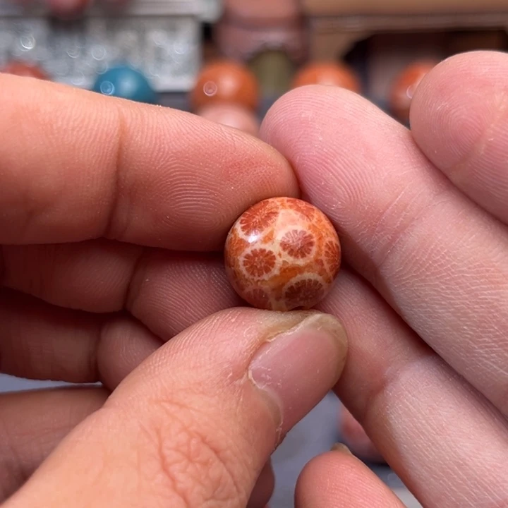 玛瑙/玉髓未镶嵌珠子硅化玉 卡1.4