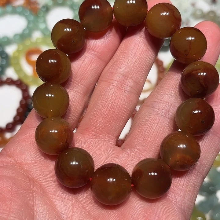 蛇纹石玉未镶嵌手串