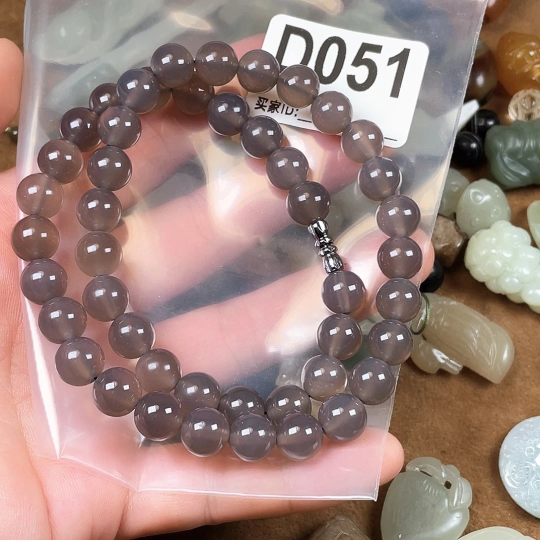 玛瑙/玉髓合金颈饰