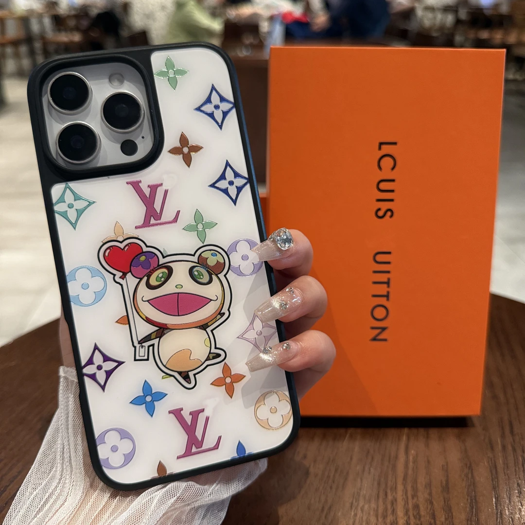 创意iPhone16promax手机壳老花适用苹果15卡通磨砂14pm防摔13外壳