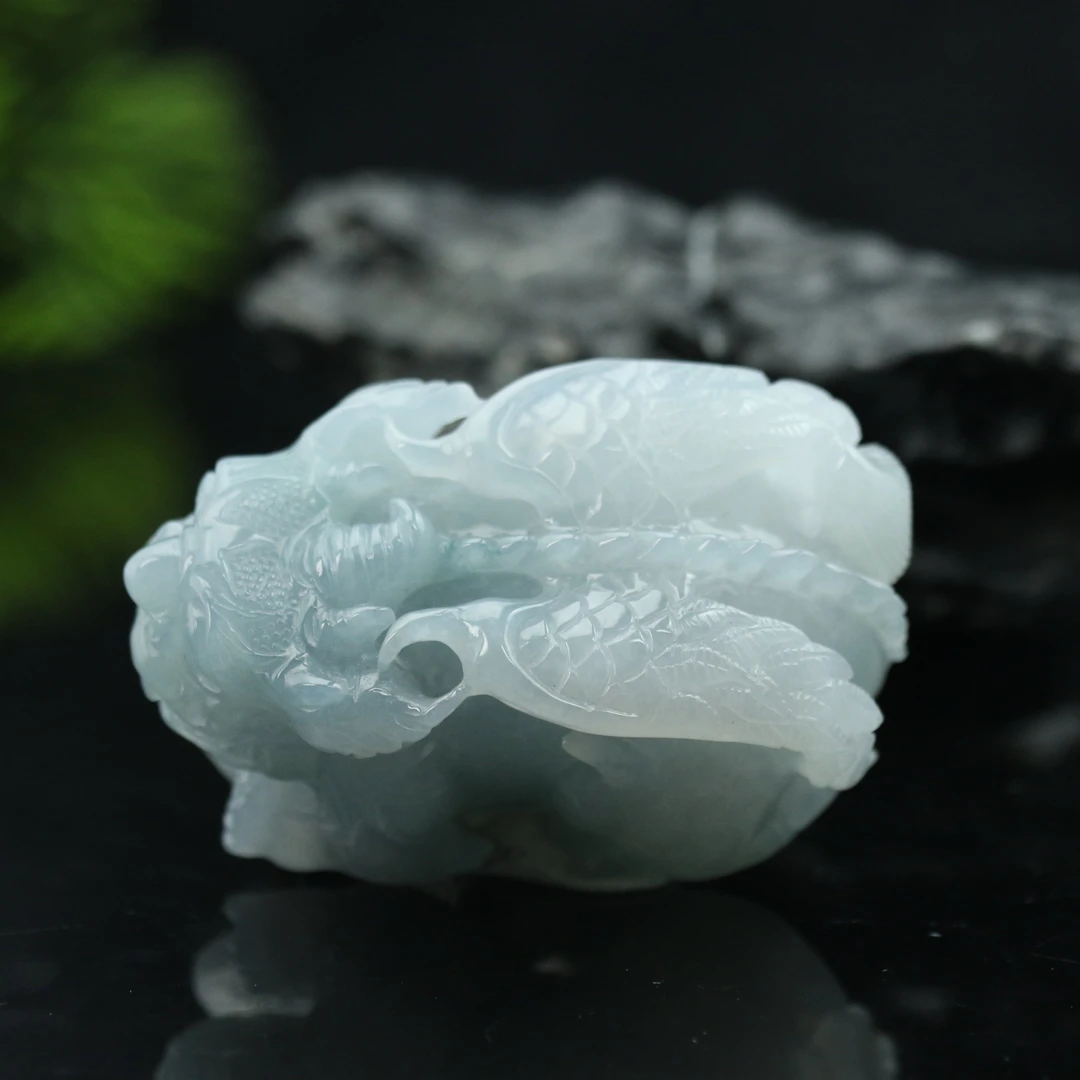 FC15天然缅甸翡翠A货貔貅/900044/保利厦门拍卖