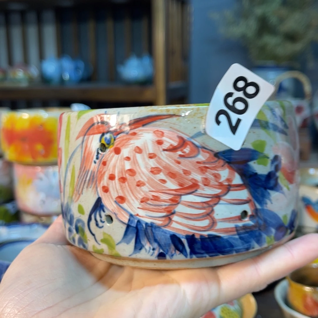 杯素浅陶瓷手工手绘