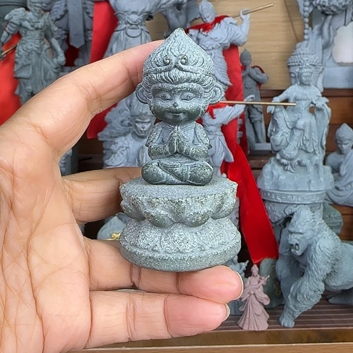 石材小悟空+底座