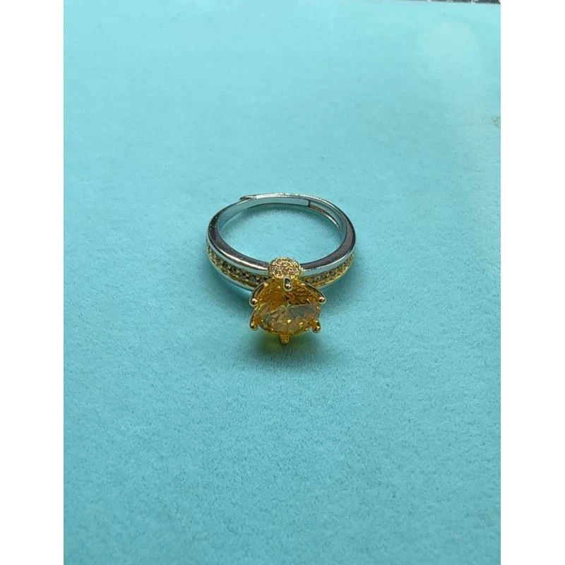 [南非甄选】 NFZX 高端定制 LC-170 双色黄色戒指 2