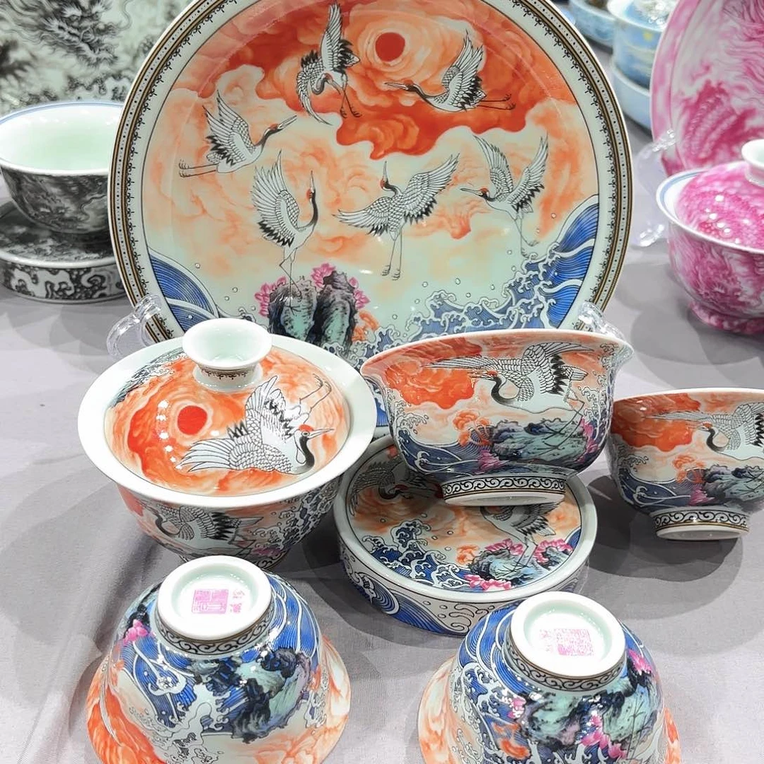 时***你瓷片景德镇瓷器精品