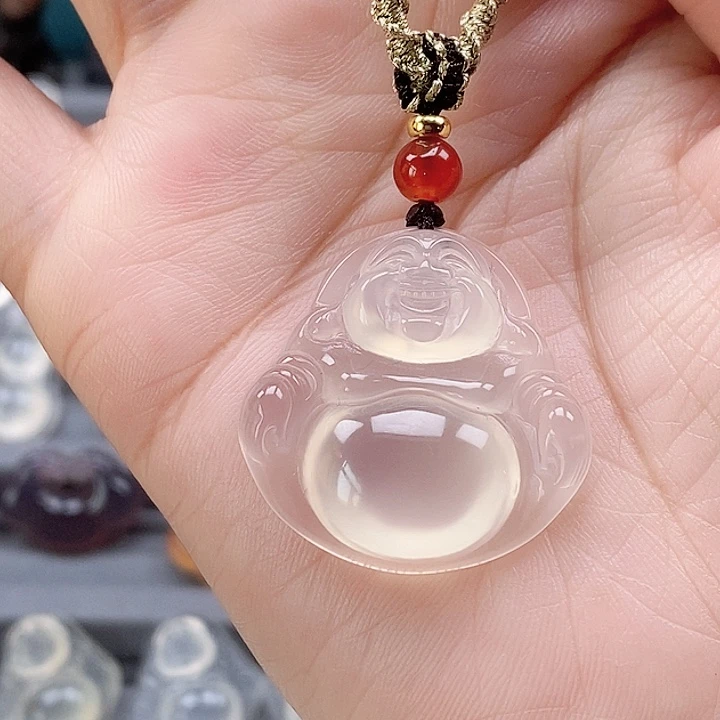 玛瑙/玉髓吊坠未镶嵌木****）