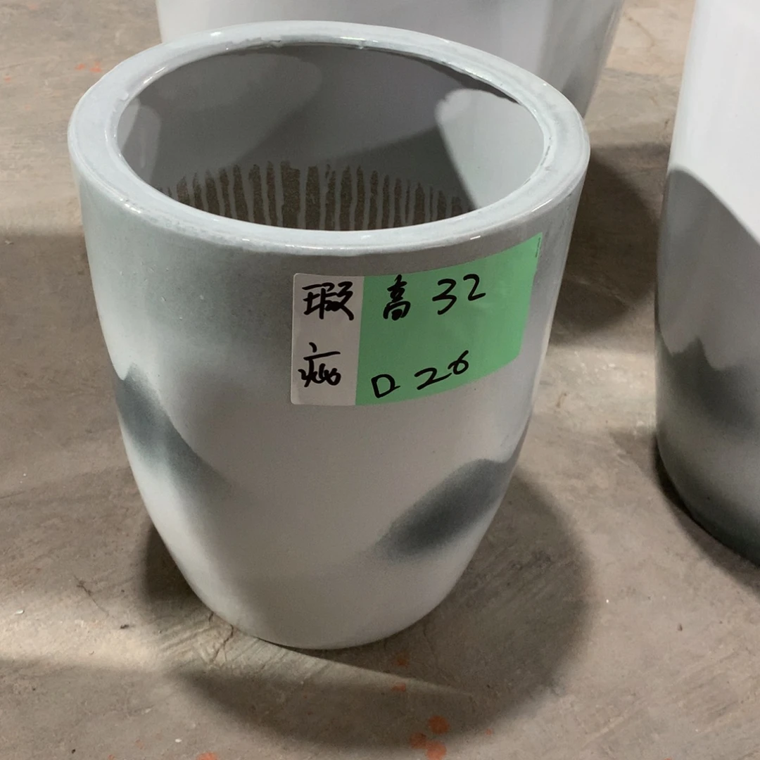 不***！微瑕高温陶瓷花盆