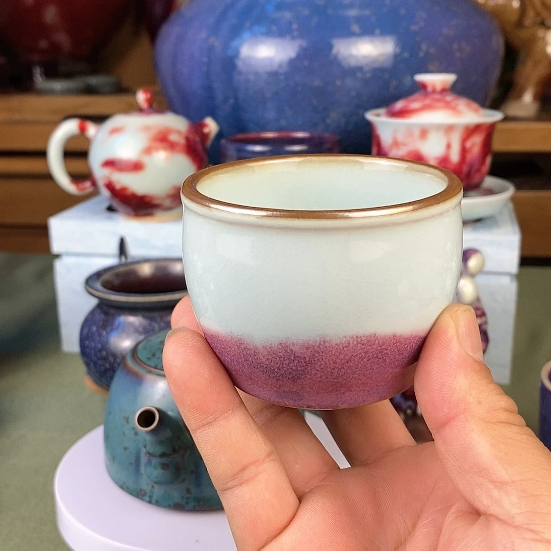 陶瓷龙蛋杯全手工