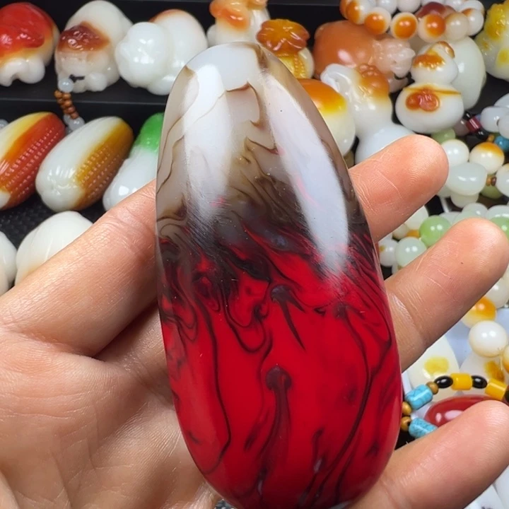 新疆戈壁5️⃣彩石金丝