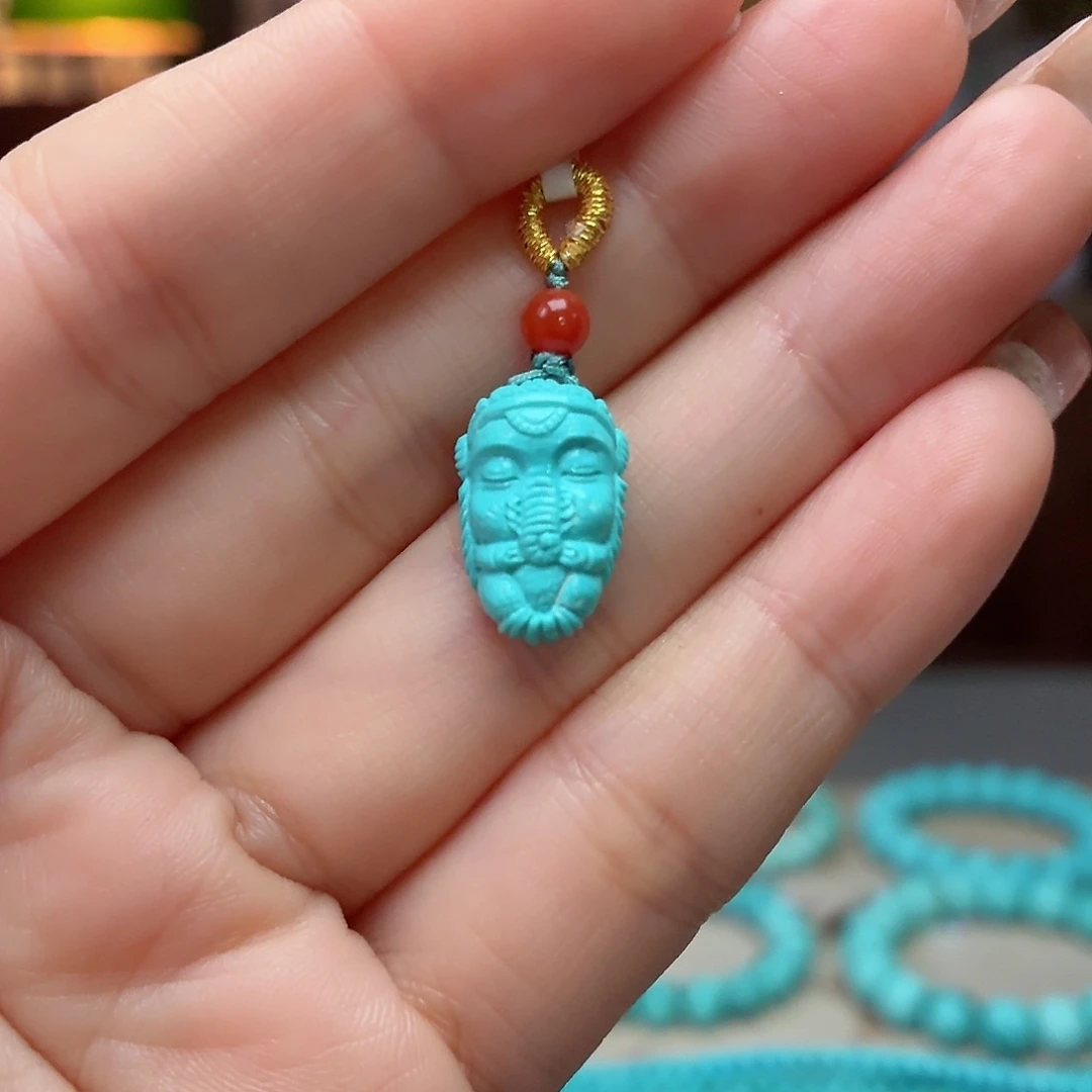 未镶嵌绿松石珠宝奇石