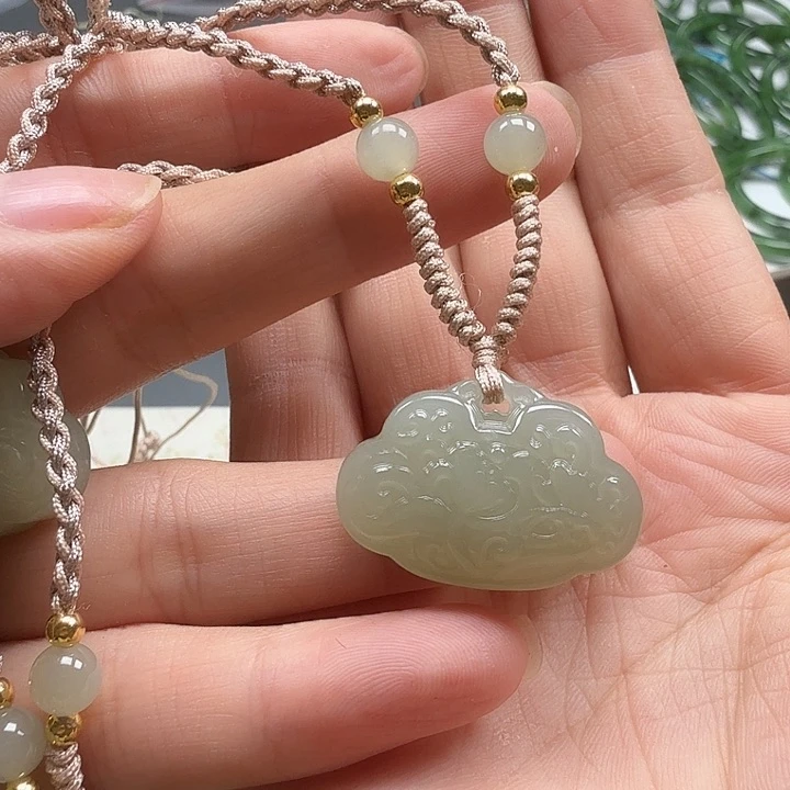 和田玉未镶嵌颈饰20