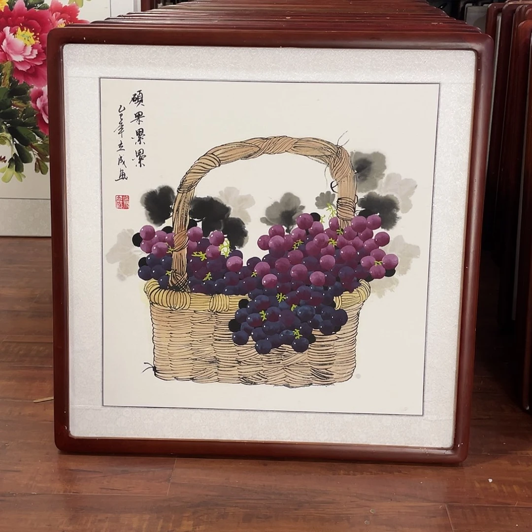 国画带框尺寸63*63厘米