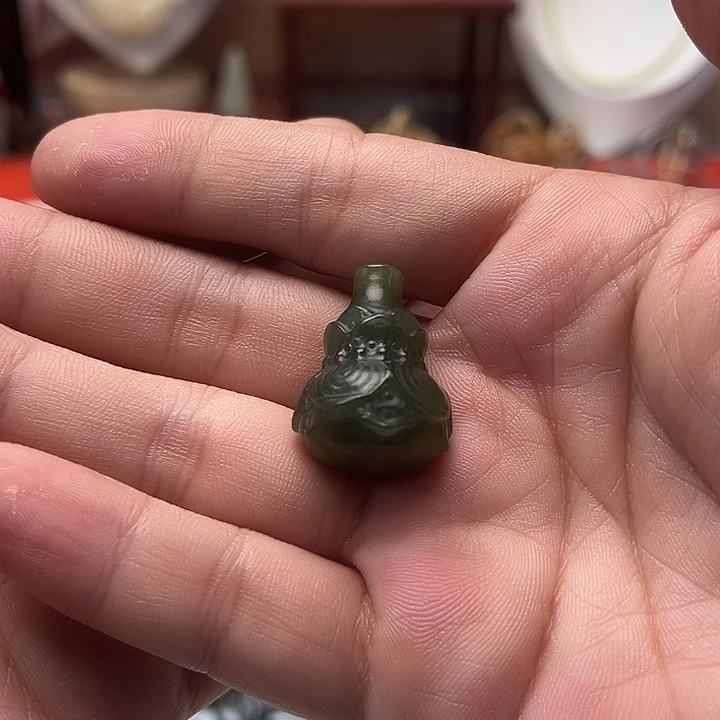 颈饰未镶嵌和田玉小葫芦