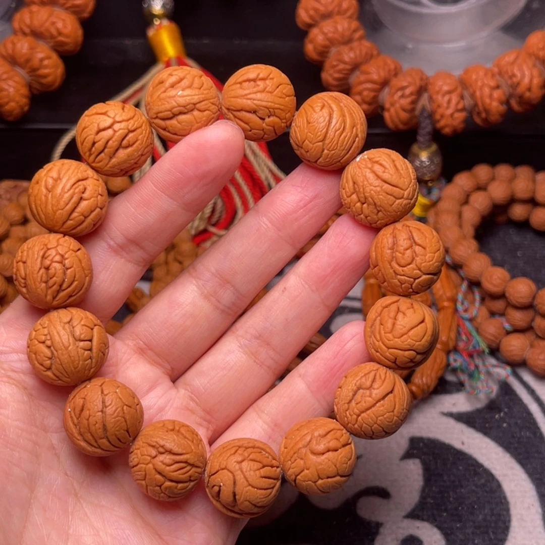 手串桃核龙纹龙珠17
