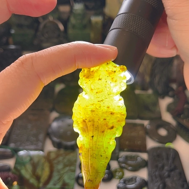 未镶嵌蛇纹石玉泰山玉