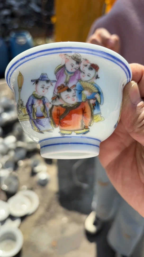 景德镇高温陶瓷主人杯