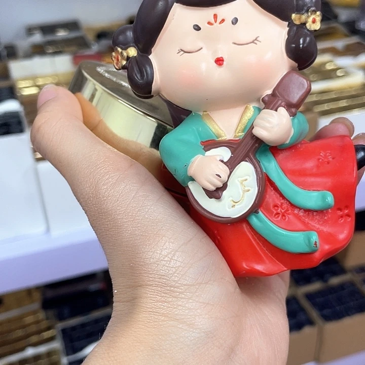 瓷片大饼e27克陶瓷娃娃