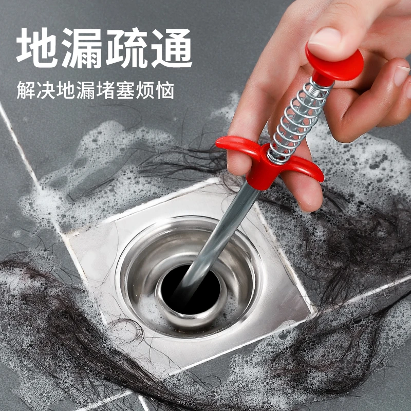 下水道异物夹取器四爪取物器下水道夹子垃圾勾抓勾下水道疏通工具