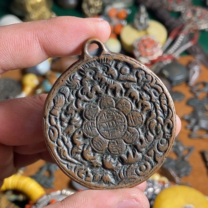 银S925藏地配饰藏传配件