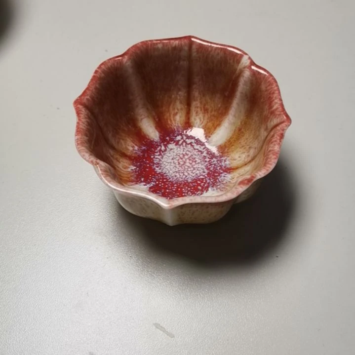 景德镇陶瓷花瓣杯