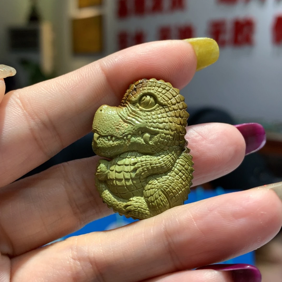 未镶嵌绿松石吊坠