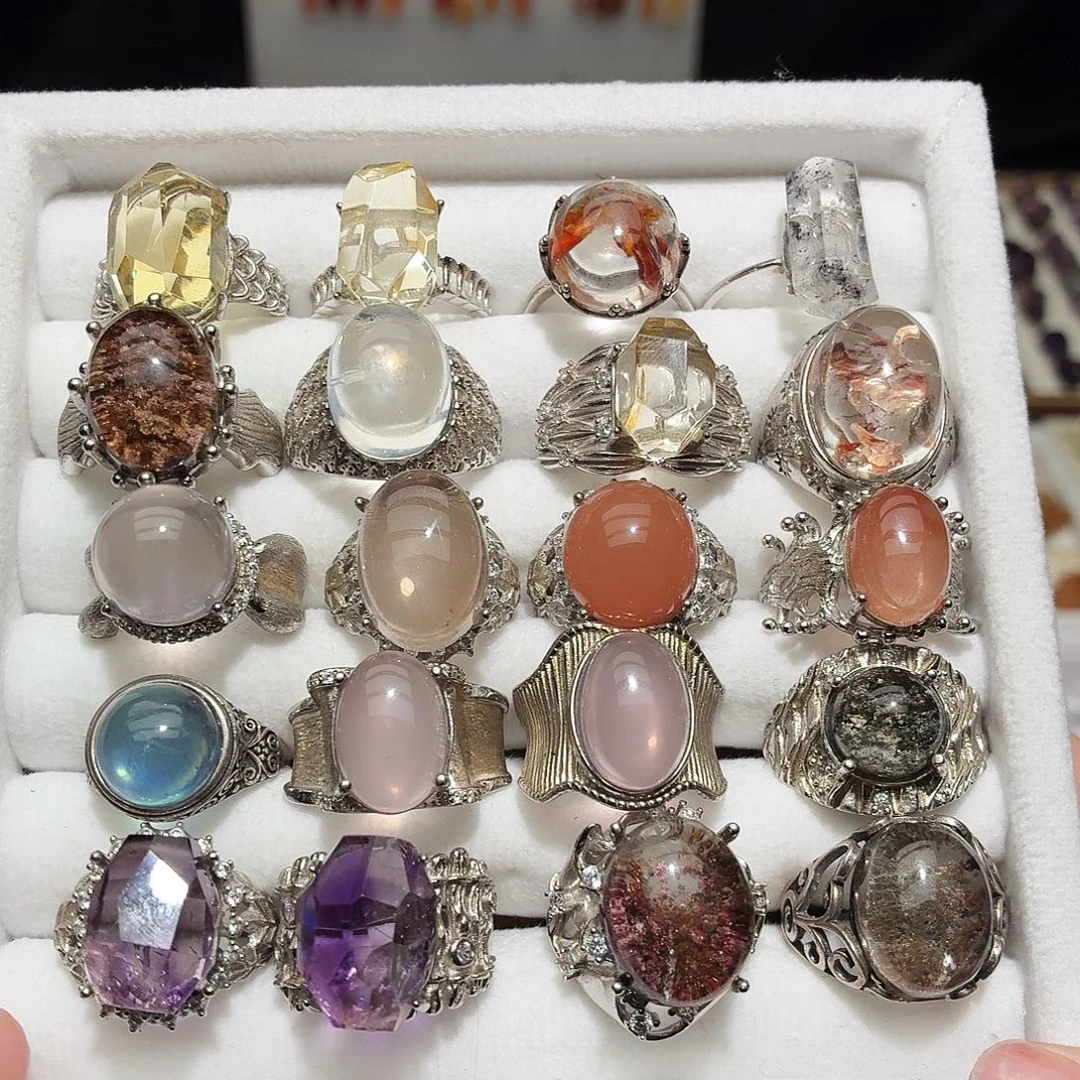 吊坠(不含链)未镶嵌水晶成品 戒指 可单出 部分 150