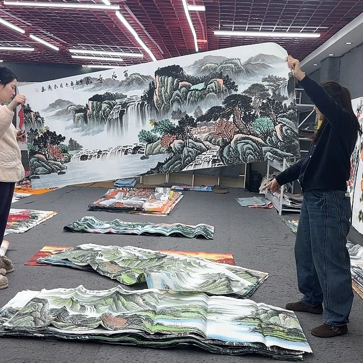 国画无毛和被绒毛或被