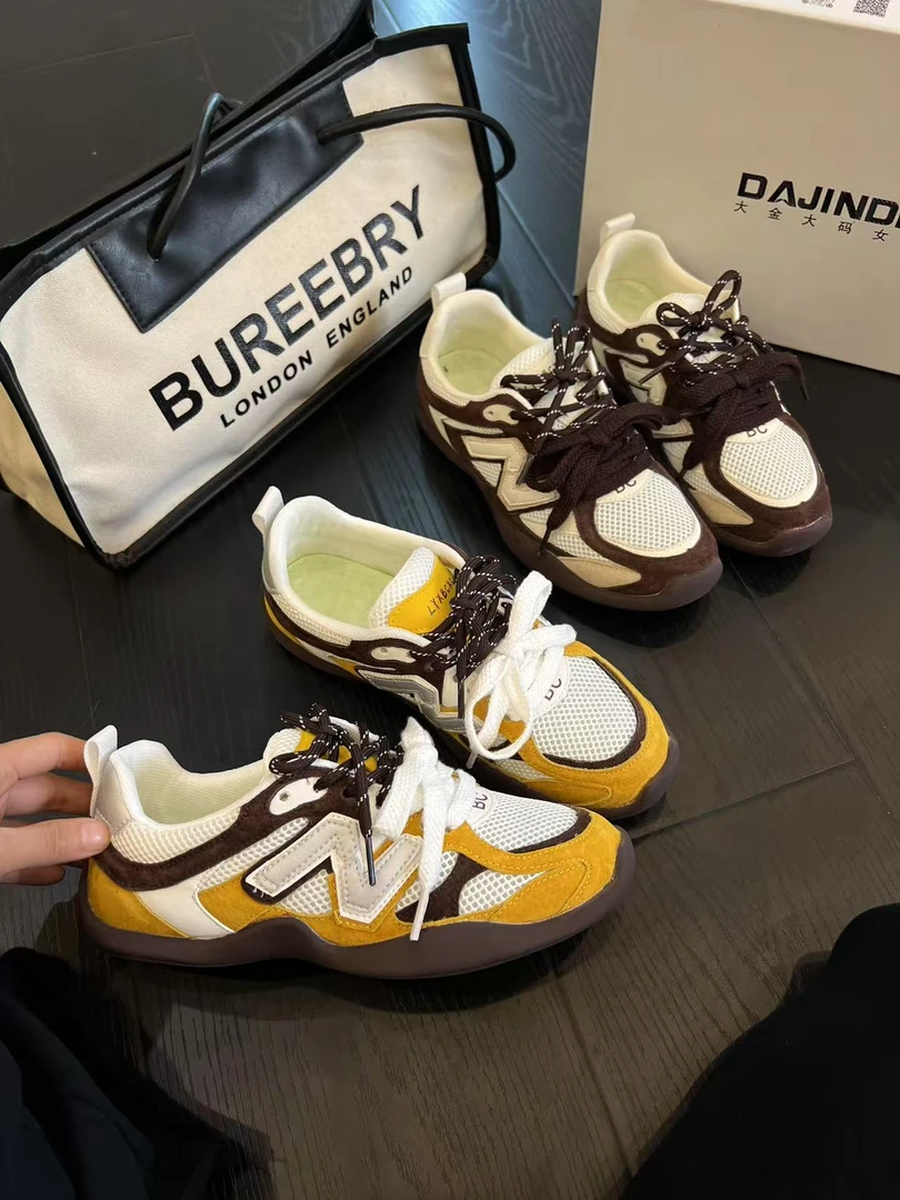 大金大码女鞋40-43舒适轻便网面休闲鞋