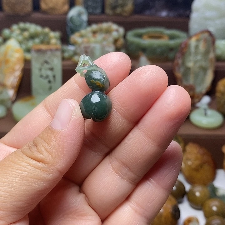 福***升岫岩河磨玉（透闪石质玉）未镶嵌颈饰