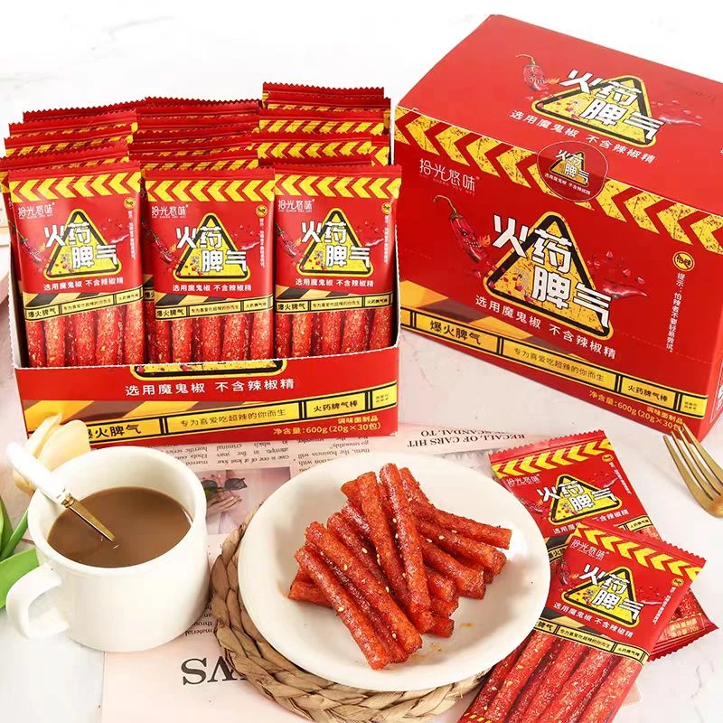 【拾光悠味】火药脾气 脾气条 仙味片1盒（25年8月11日到期）